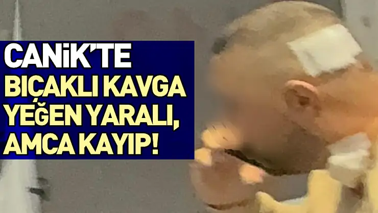 Canik'te Bıçaklı Kavga: Yeğen Yaralı, Amca Kayıp!