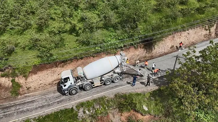 Canik'te kırsal kesimlerde ulaşım sorunları çözülüyor