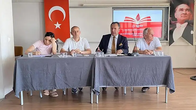 Çarşamba'da müdürler kurulu toplantısı yapıldı
