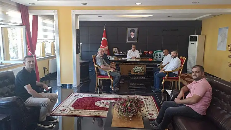 Çarşamba Sanayi Sitesi Kooperatifi'nden Kaymakam Sağlam'a Ziyaret