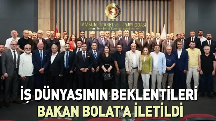 Çarşamba Ticaret Borsası, STK ve İş Dünyası Buluşması'na katıldı