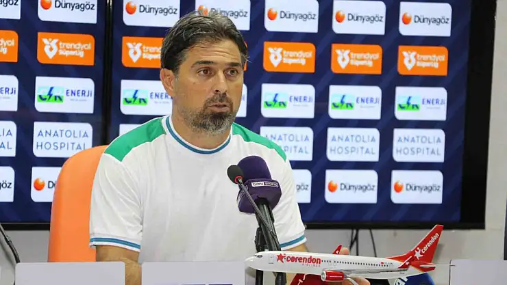 'Çok gol kaçırıyoruz maalesef'