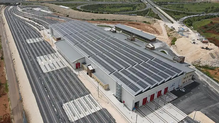 Demiryollarında güneş enerjisi dönemi başladı