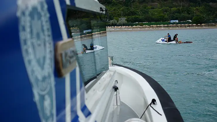 Deniz polisleri zamana karşı yarışıyor