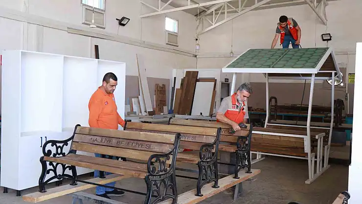 Dışardan almak yerine üreten belediye modeline geçiş yaptı