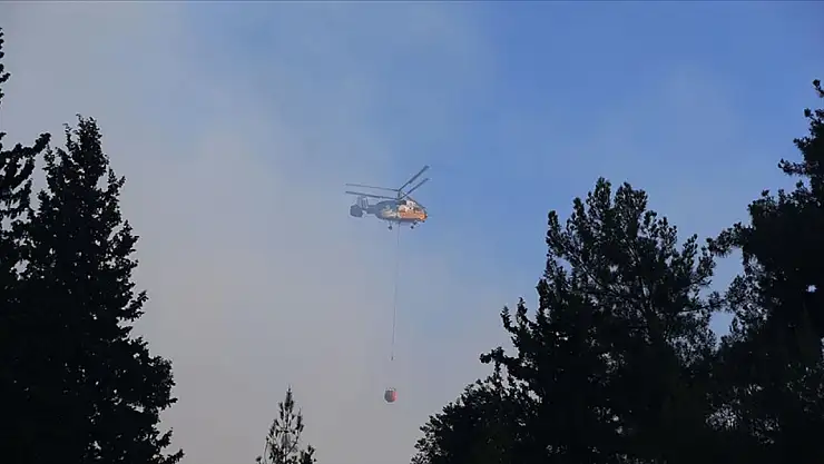 Dörtyol yangınına müdahale devam ediyor