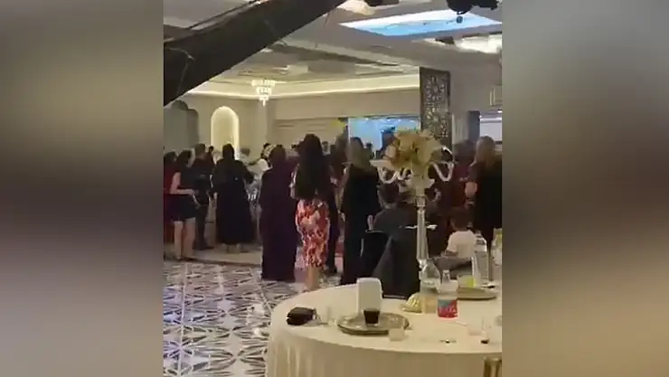 Düğünde çıkan kavgada bir kadın kalp kriz geçirdi