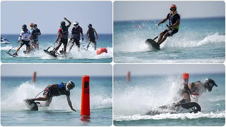 Dünya Motosurf Şampiyonası'nda start verildi