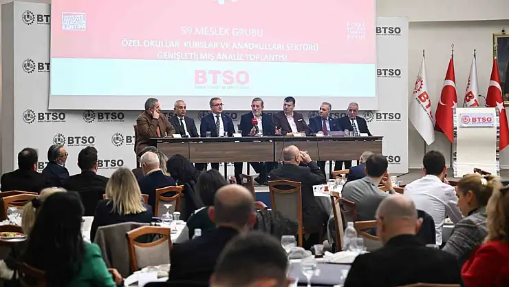 Eğitimde Yeni Dönem Arayışı: BTSO'dan 'Geleceği Şekillendirecek İş Modelleri' Vurgusu