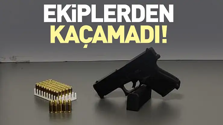 Ekiplerden kaçamadı