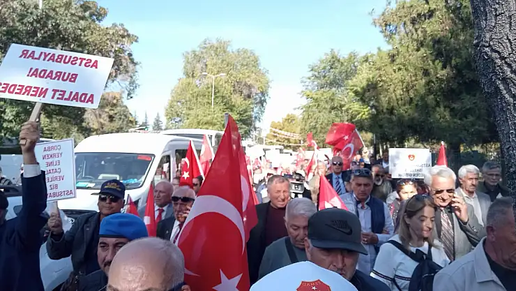 Emekli astsubayların yürüyüşüne Valilik engeli