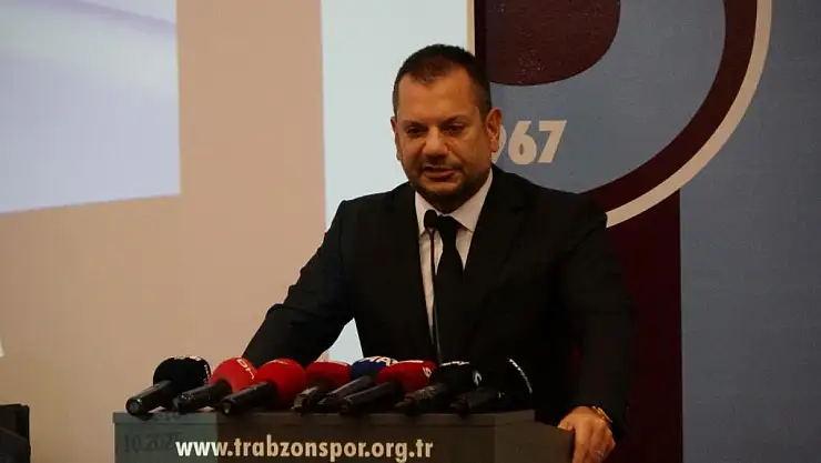 Ertuğrul Doğan: 'Trabzonspor her zaman paraya karşı emeğin savaşını vermiştir'