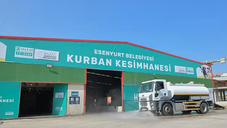 Esenyurt'ta temizlik ve dezenfeksiyon mesaisi