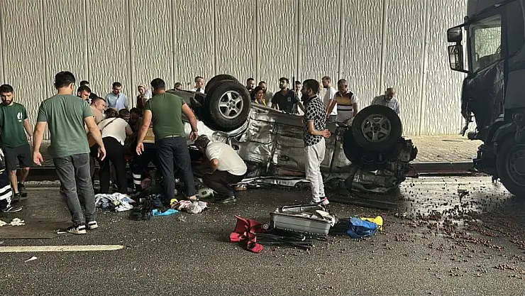 Feci kaza 3 ölü, 4 yaralı