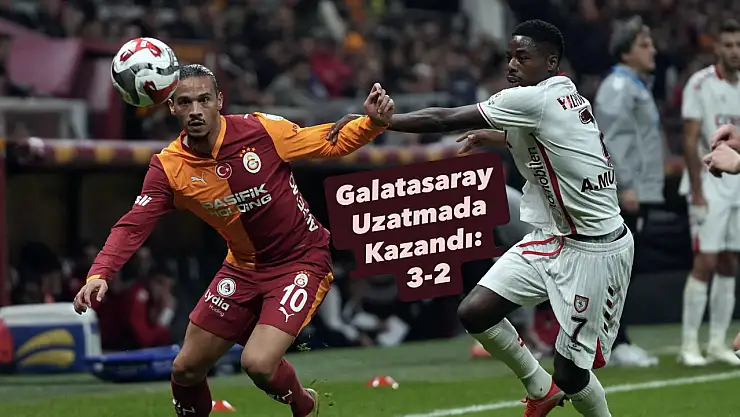 Galatasaray Uzatmada Kazandı: 3-2