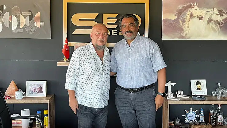 Gazeteci Şeker'den Gazeteci Köktener'e Anlamlı Ziyaret