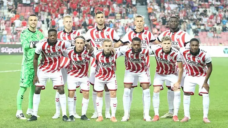 Gaziantep FK - Samsunspor maçında ilk 11'ler belli oldu