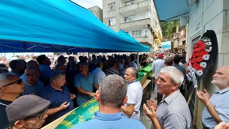 Giresun'daki kazada hayatını kaybeden 4 kişiye son görev