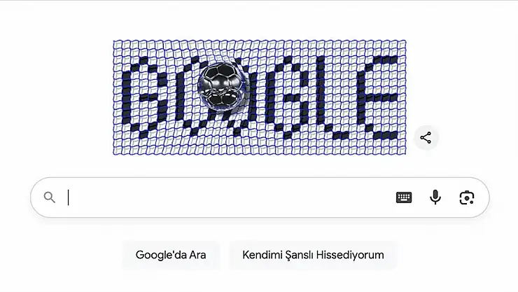 Google'dan Şampiyonlar Ligi'ne özel 'doodle'