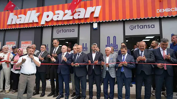 Halk pazarlarının 5'incisi açıldı