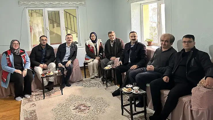 Havza Kaymakamı Ayvat'tan Engelli Ailelerine Moral Ziyareti