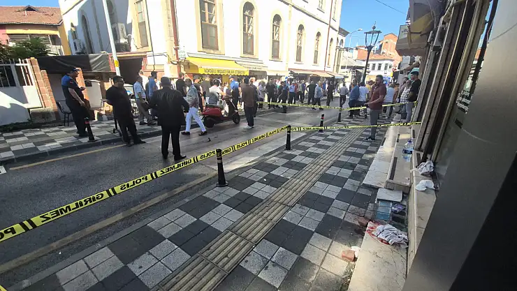 Husumetlileriyle karşılaştı, kurşun yağdırdı