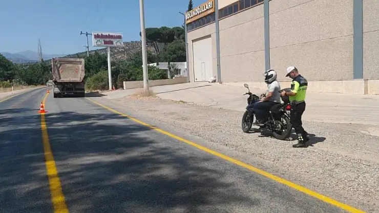 Huzur ve güvenlik amacıyla Aydın'da şok denetim