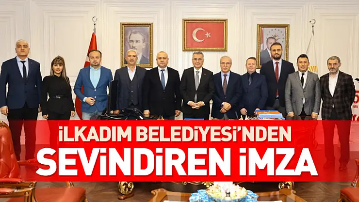 İlkadım Belediyesi'nden Sevindiren İmza