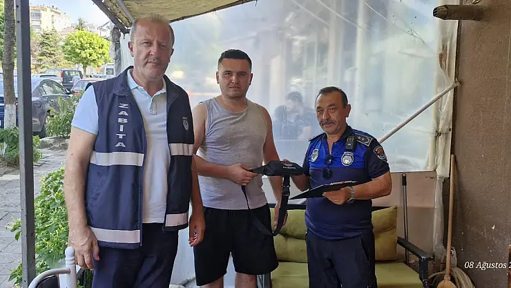 İlkadım Zabıtasından Örnek Davranış