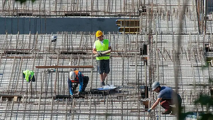 İnşaat sektöründe çalışan sayısı artıyor