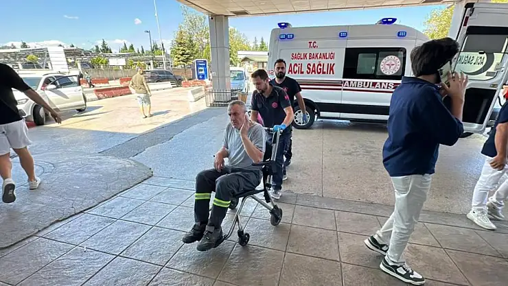 İşçi makineye parmaklarını kaptırdı