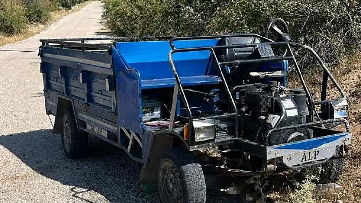 Isparta'da patpatın altında kalan genç hayatını kaybetti