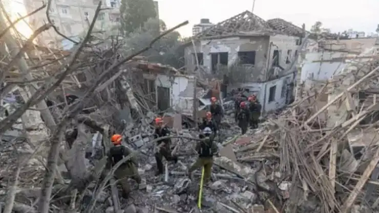 İsrail enkaza döndü