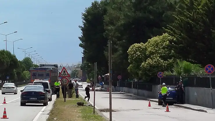 Jandarma binasının bahçe duvarına çarptı