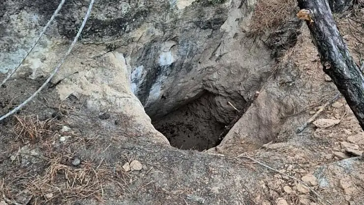 Kaçak kazı yaparken suçüstü yakalandılar