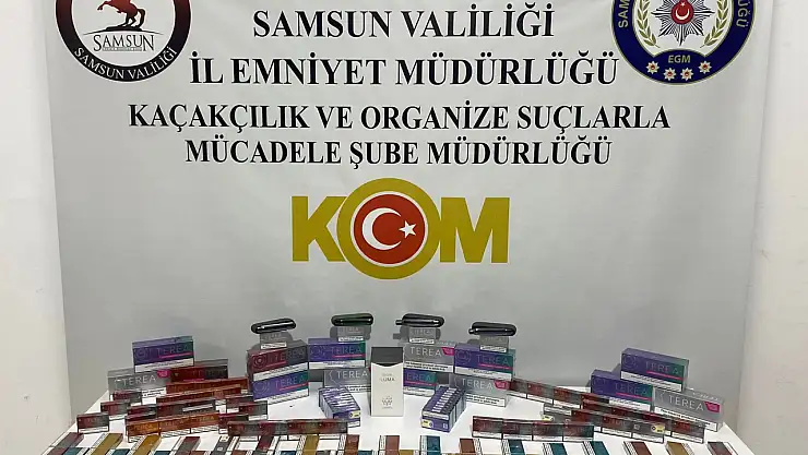 Kaçak tütün ve elektronik sigara operasyonu