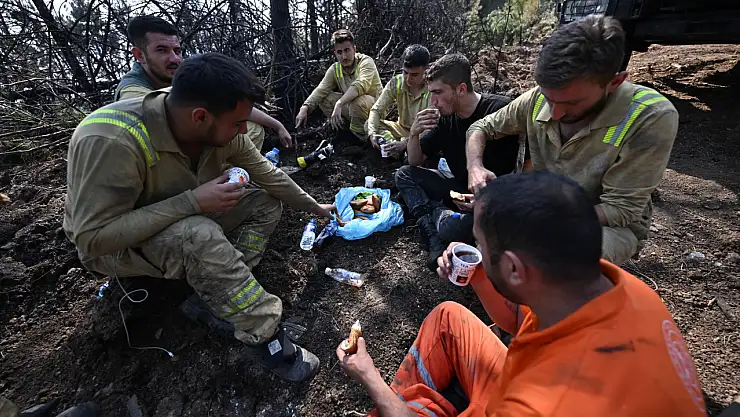 Karabük'te alevlerle mücadele devam ediyor