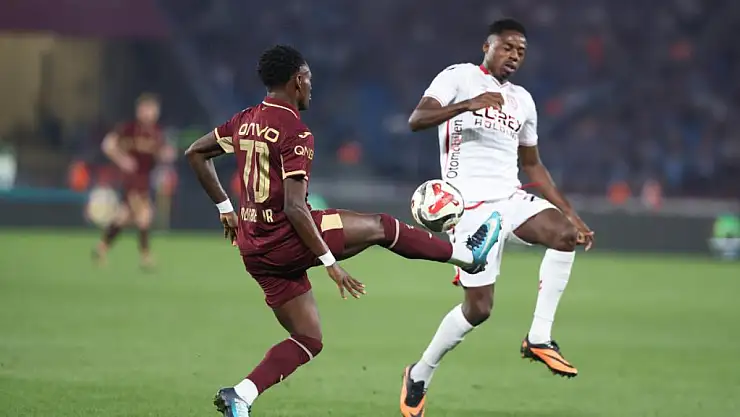 Karadeniz Derbisinden 1 Puan! Trabzon'da Puanlar Paylaşıldı!