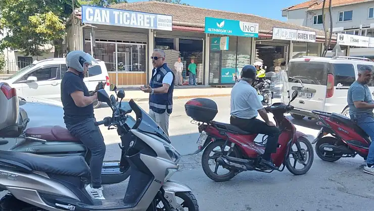 Kasksız ve ehliyetsiz sürücülere ceza