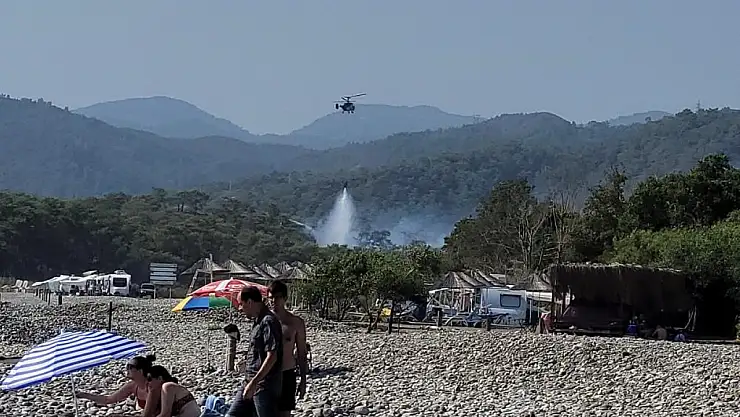 Katrancı koyu yangın kontrol altında