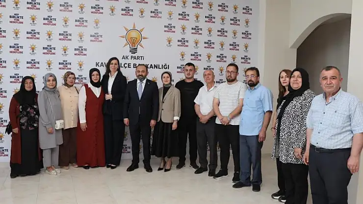 Kavak'ta bayramlaşma