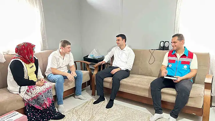 Kaymakam'dan özel ziyaret