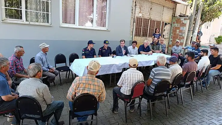 Kaymakam Güldoğan, mahalle mahalle gezip uyarıyor