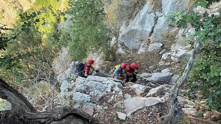 Kelebekler Vadisi'nde nefes kesen kurtarma