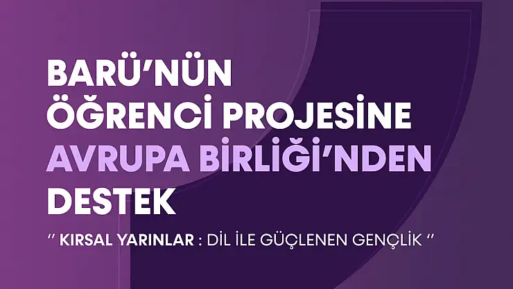 'Kırsal Yarınlar' projesi Avrupa Dayanışma Programı'a seçildi