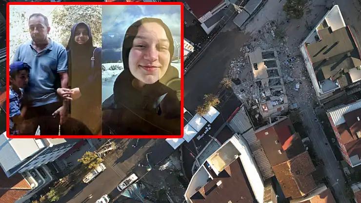 Kocaeli'de çöken bina 4 kişilik aileye mezar oldu