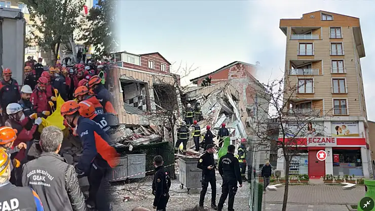 Kocaeli'de çöken binanın enkazından 2 kişinin cansız bedeni çıkarıldı