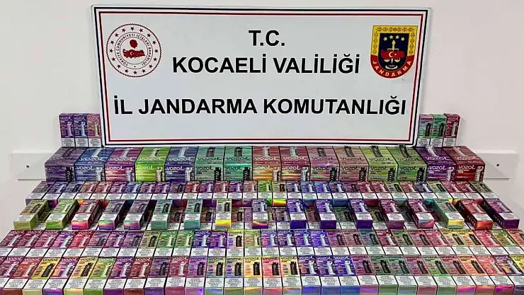 Kocaeli'de kaçakçılık operasyonu