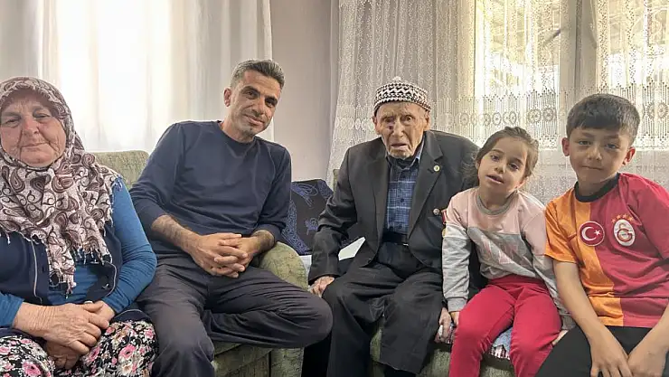 Kore gazisi torununun, torununu gördü