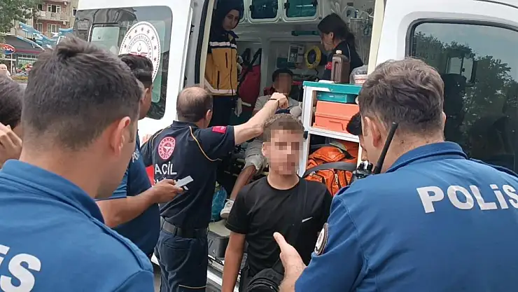 Kütahya'da bıçaklı kavga: 2 çocuk yaralandı